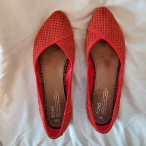 Toms Suede Jutti Flats